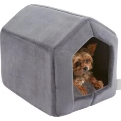 Frisco House Cave Cat & Dog Covered Bed -Paws Joy Outlet Store 251241 PT3. AC SS1800 V1615523207
