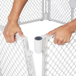 Frisco 6-Panel Plastic Exercise Dog Playpen, Light Gray 12 Frisco 6-Panel Plastic Exercise Dog Playpen, Light Gray -Paws Joy Outlet Store 252045 PT4. AC SS1800 V1611089735