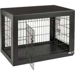 Frisco Double Door Furniture Style Dog Crate, Black 9 Frisco Double Door Furniture Style Dog Crate, Black -Paws Joy Outlet Store 253026 PT5. AC SS1800 V1617644239