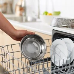 Frisco Black Marble Design Stainless Steel Dog & Cat Bowl 16 Frisco Black Marble Design Stainless Steel Dog & Cat Bowl -Paws Joy Outlet Store 253048 PT7. AC SS1800 V1616526752