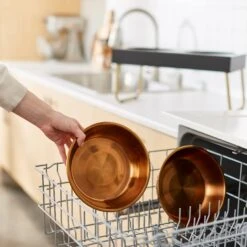 Frisco Copper Stainless Steel Elevated Foldable Double Dog & Cat Bowls -Paws Joy Outlet Store 253060 PT7. AC SS1800 V1616595568