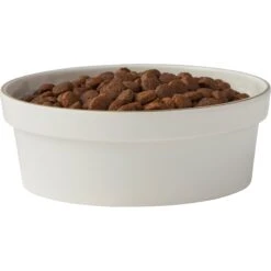 Frisco Gold Trim Melamine Dog & Cat Bowl 12 Frisco Gold Trim Melamine Dog & Cat Bowl -Paws Joy Outlet Store 253062 PT3. AC SS1800 V1616595685