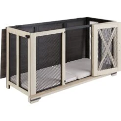 Frisco "Denver" Dog Crate Credenza & Mat Kit -Paws Joy Outlet Store 255326 PT4. AC SS1800 V1617037347