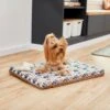 Frisco Micro Terry & Novelty Print Reversible Orthopedic Dog Crate Mat