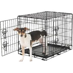 Frisco Fold & Carry Double Door Collapsible Wire Dog Crate & Frisco Gray Basket Weave Dog Crate Mat 6 Frisco Fold & Carry Double Door Collapsible Wire Dog Crate & Frisco Gray Basket Weave Dog Crate Mat -Paws Joy Outlet Store 255477 PT2. AC SS1800 V1604096794
