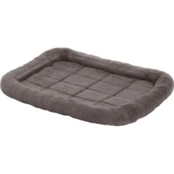 Frisco Fold & Carry Single Door Collapsible Wire Dog Crate & Frisco Quilted Plush Dog Crate Mat -Paws Joy Outlet Store 255501 PT3. AC SS1800 V1604097709