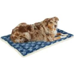 Frisco Plush Tri-fold Arrow Print Dog Crate Mat -Paws Joy Outlet Store 255998 PT2. AC SS1800 V1616092392