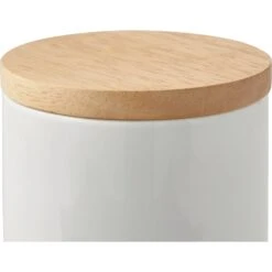Frisco Ceramic Treat Jar With Wood Lid -Paws Joy Outlet Store 256050 PT4. AC SS1800 V1616506588
