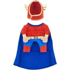 Frisco Front Walking Superhero Dog & Cat Costume -Paws Joy Outlet Store 261083 PT5. AC SS1800 V1624399752