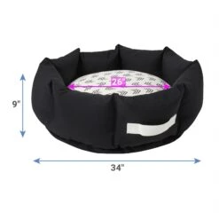 Frisco Indoor/Outdoor Deep Dish Cuddler Bolster Cat & Dog Bed -Paws Joy Outlet Store 262150 PT1. AC SS1800 V1619643872
