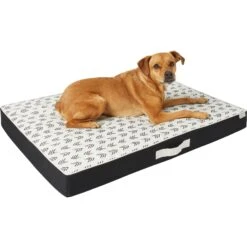 Frisco Indoor/Outdoor Arrow Print Pillow Dog Bed W/Removable Cover -Paws Joy Outlet Store 262153 PT2. AC SS1800 V1619534330