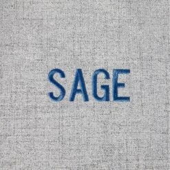 Frisco Faux Linen Corner Personalized Bolster Dog Bed W/Removable Cover, Harbour Blue, L -Paws Joy Outlet Store 262160 PT4. AC SS1800 V1615569997