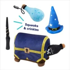 Frisco Magic Chest Hide & Seek Puzzle Plush Squeaky Dog Toy -Paws Joy Outlet Store 265614 PT3. AC SS1800 V1695760988