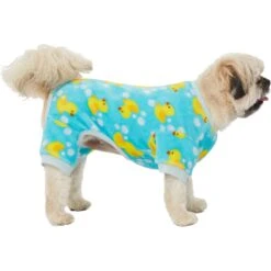 Frisco Dog & Cat Cozy Plush Fleece PJs, Rubber Ducky -Paws Joy Outlet Store 268465 PT2. AC SS1800 V1637726847