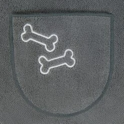 Frisco Embroidered Pawprint Microfiber Dog Bath Cape Towel -Paws Joy Outlet Store 269038 PT4. AC SS1800 V1624454577