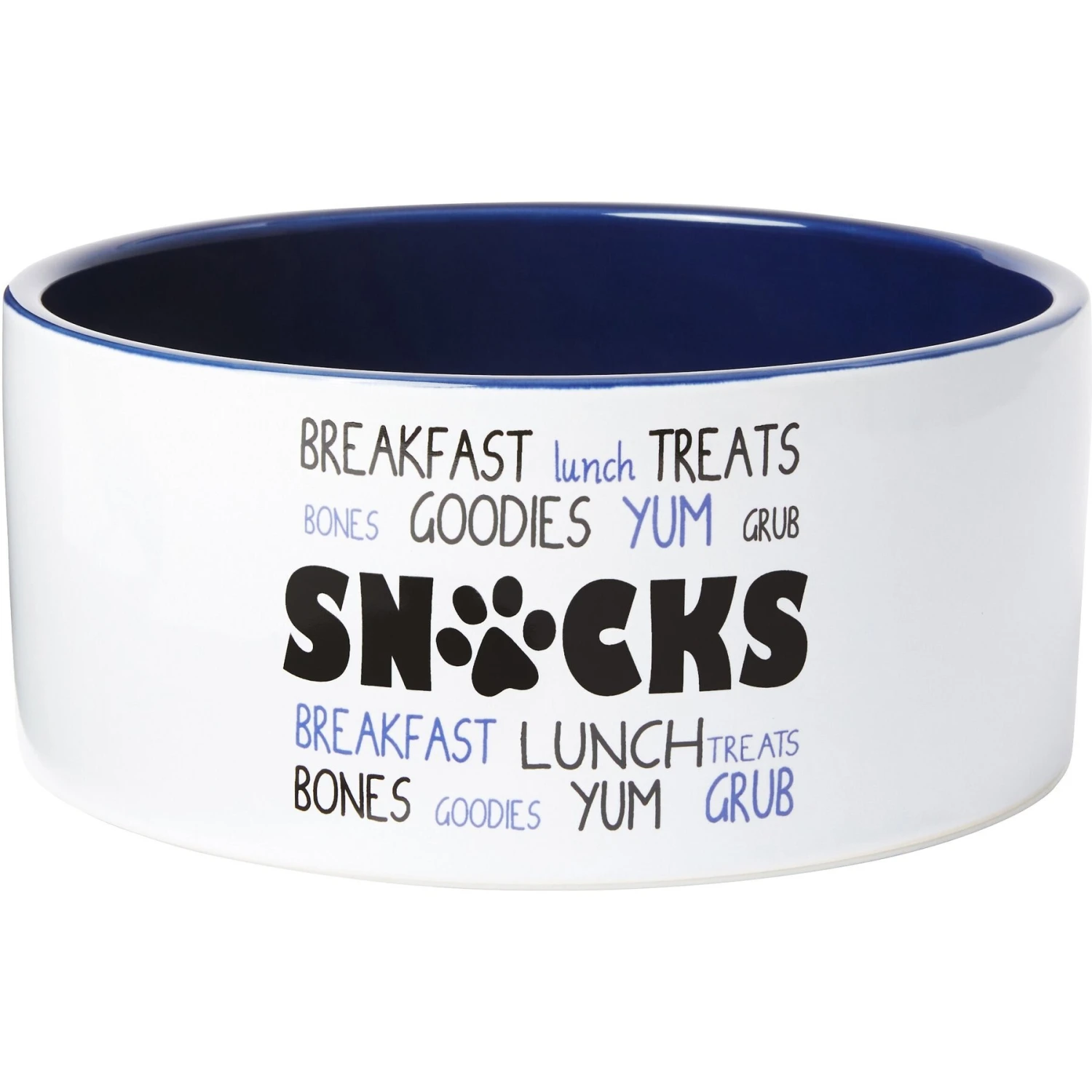 Frisco Food & Paw Non-skid Ceramic Dog Bowl 1 Frisco Food & Paw Non-skid Ceramic Dog Bowl