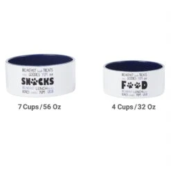 Frisco Food & Paw Non-skid Ceramic Dog Bowl 10 Frisco Food & Paw Non-skid Ceramic Dog Bowl -Paws Joy Outlet Store 270195 PT5. AC SS1800 V1620912525