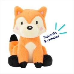 Frisco Camping Fox Plush Squeaky Dog Toy -Paws Joy Outlet Store 270993 PT2. AC SS1800 V1686579212