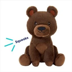 Frisco Camping Bear Plush Squeaky Dog Toy -Paws Joy Outlet Store 270999 PT2. AC SS1800 V1686579090