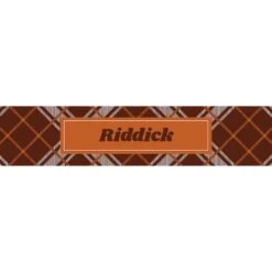 Frisco Personalized Plaid Ceramic Dog Bowl -Paws Joy Outlet Store 287013 PT2. AC SS1800 V1635967880