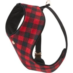 Frisco Fashion Over-The-Head Harness, Blue Plaid -Paws Joy Outlet Store 287472 PT4. AC SS1800 V1632316113