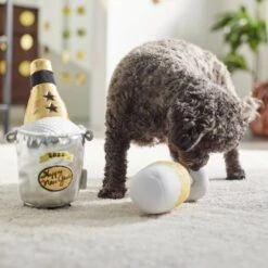 Frisco New Year's Eve Champagne & Flute Plush Squeaky Dog Toy 5 Frisco New Year's Eve Champagne & Flute Plush Squeaky Dog Toy -Paws Joy Outlet Store 288486 PT3. AC SS1800 V1638288322