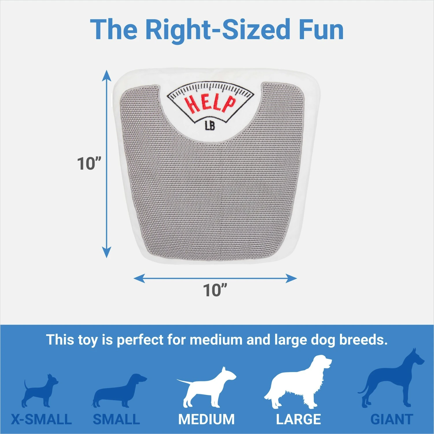 Frisco Scale Plush Squeaky Dog Toy 2 Frisco Scale Plush Squeaky Dog Toy - Image 2