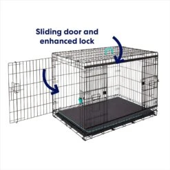 Frisco Heavy Duty Enhanced Lock Sliding Double Door Fold & Carry Wire Dog Crate & Mat Kit 13 Frisco Heavy Duty Enhanced Lock Sliding Double Door Fold & Carry Wire Dog Crate & Mat Kit -Paws Joy Outlet Store 297461 PT6. AC SS1800 V1633115281