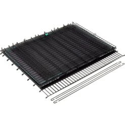 Frisco Heavy Duty Enhanced Lock Sliding Double Door Fold & Carry Wire Dog Crate & Mat Kit, 54 Inch -Paws Joy Outlet Store 297463 PT3. AC SS1800 V1633115391