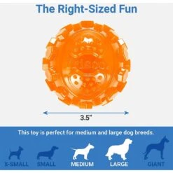 Frisco Fetch Squeaky TPR Ball Dog Toy & Bones & Chews Pig Ear Chews Dog Treats -Paws Joy Outlet Store 297964 PT2. AC SS1800 V1623255143