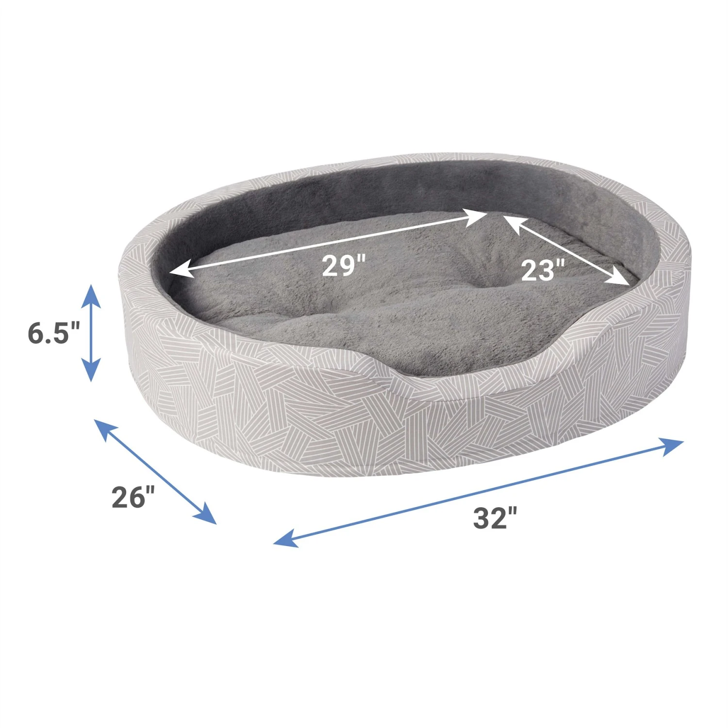 Frisco Ortho Cuddler Dog & Cat Bed 2 Frisco Ortho Cuddler Dog & Cat Bed - Image 2