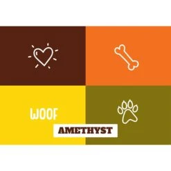 Frisco Woof Personalized Dog & Cat Placemat 6 Frisco Woof Personalized Dog & Cat Placemat -Paws Joy Outlet Store 299560 PT2. AC SS1800 V1636048522