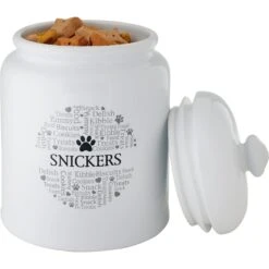 Frisco Ceramic Paw Personalized Treat Jar, 13 Cup, 104oz -Paws Joy Outlet Store 301183 PT3. AC SS1800 V1630552006