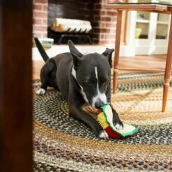 Frisco Pizza Slice Plush Squeaky Dog Toy & Frisco Taco Plush Squeaky Dog Toy -Paws Joy Outlet Store 302494 PT6. AC SS1800 V1623071256