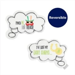 Frisco St. Patrick's Thought Bubble Reversible Plush Squeaky Dog Toy 8 Frisco St. Patrick's Thought Bubble Reversible Plush Squeaky Dog Toy -Paws Joy Outlet Store 303134 PT2. AC SS1800 V1703016817