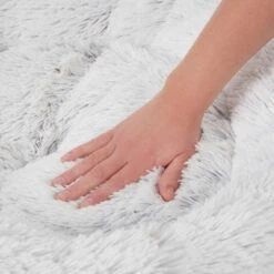 Frisco Eyelash Cat & Dog Bolster Bed & Frisco Eyelash Cat & Dog Blanket -Paws Joy Outlet Store 303412 PT3. AC SS1800 V1623048752