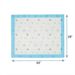 Frisco Fold & Carry Single Door Collapsible Wire Dog Crate & Frisco Premium Extra Large Printed Dog Training & Potty Pads -Paws Joy Outlet Store 303438 PT6. AC SS1800 V1623056545