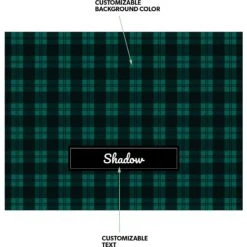 Frisco Personalized Plaid Sherpa Cat & Dog Blanket, 30" X 40" -Paws Joy Outlet Store 303832 PT3. AC SS1800 V1637609812
