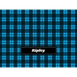 Frisco Personalized Plaid Sherpa Cat & Dog Blanket, 30" X 40" -Paws Joy Outlet Store 303832 PT4. AC SS1800 V1637610128