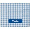 Frisco Personalized Gingham Plaid Sherpa Cat & Dog Blanket, 30" X 40"