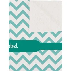 Frisco Personalized Subtle Chevron Sherpa Cat & Dog Blanket, 30" X 40" -Paws Joy Outlet Store 303836 PT2. AC SS1800 V1637609798