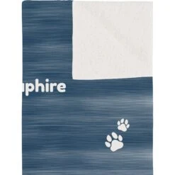 Frisco Personalized Heathered Sherpa Cat & Dog Blanket, 30" X 40" -Paws Joy Outlet Store 303838 PT2. AC SS1800 V1637609829
