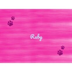 Frisco Personalized Heathered Sherpa Cat & Dog Blanket, 30" X 40" -Paws Joy Outlet Store 303838 PT4. AC SS1800 V1637610279