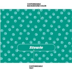 Frisco Personalized Paws Sherpa Cat & Dog Blanket, 30" X 40" -Paws Joy Outlet Store 303840 PT3. AC SS1800 V1637609810