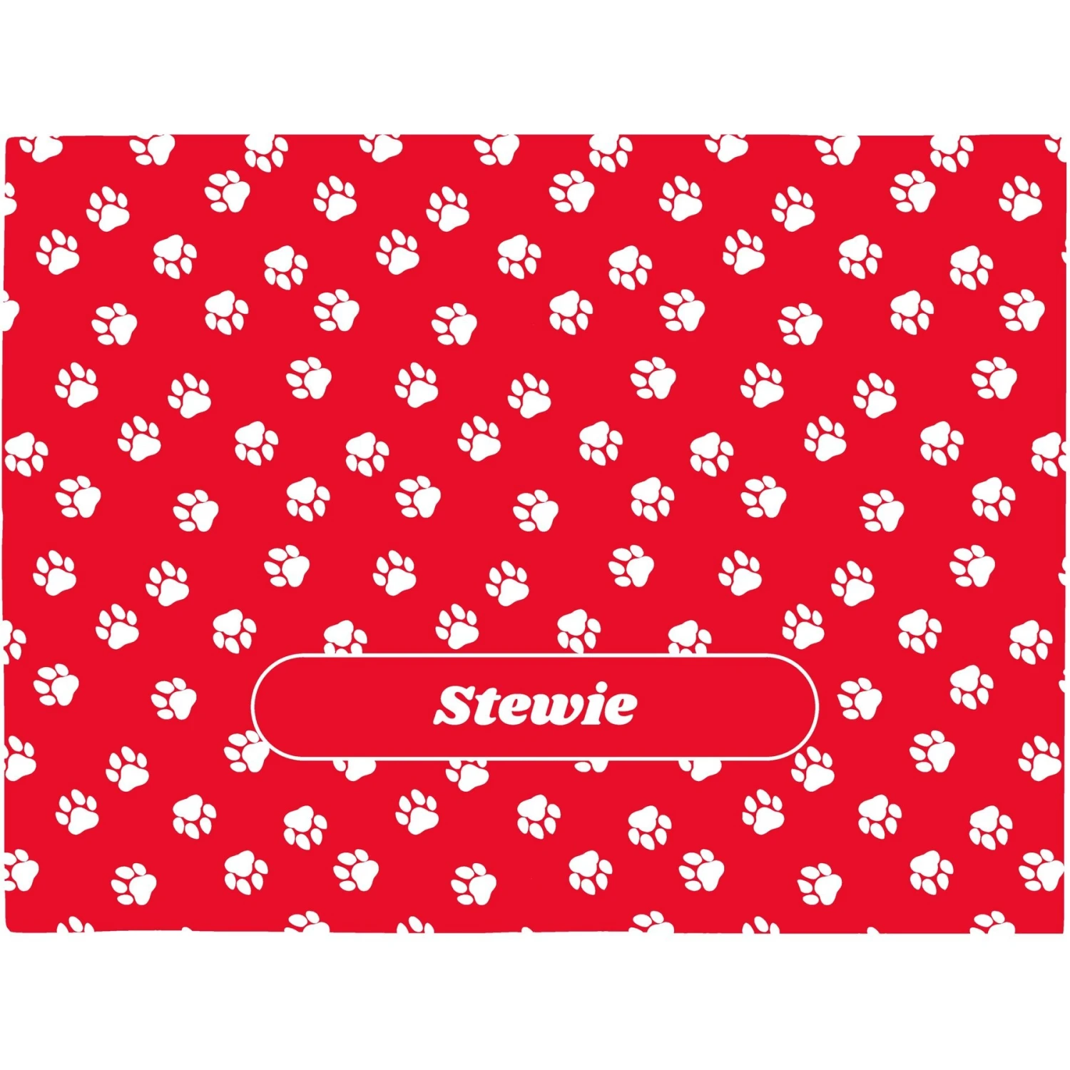 Frisco Personalized Paws Soft Fleece Cat & Dog Blanket, 30" X 40" 1 Frisco Personalized Paws Soft Fleece Cat & Dog Blanket, 30" X 40"