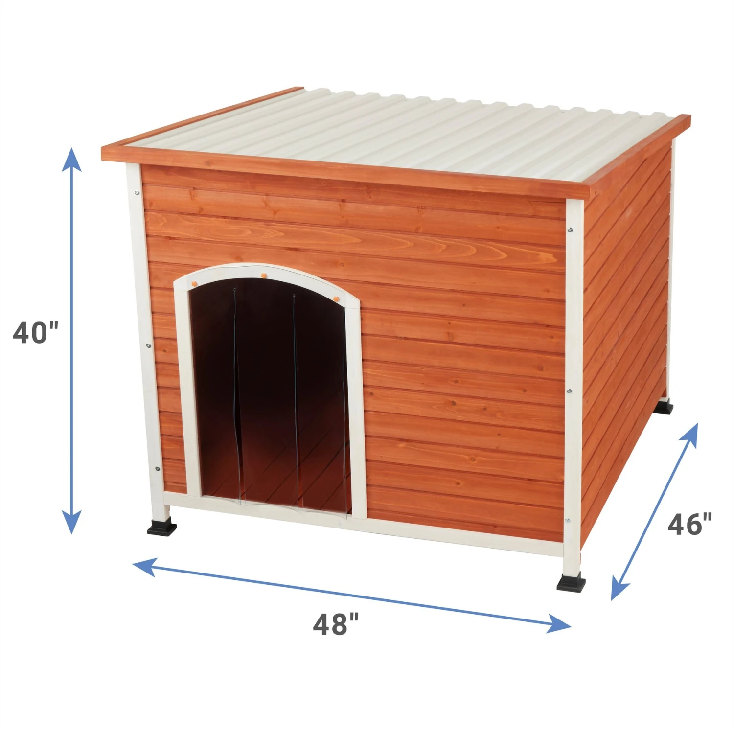 Frisco Craftsman Wooden Outdoor Dog House 2 Frisco Craftsman Wooden Outdoor Dog House - Image 2