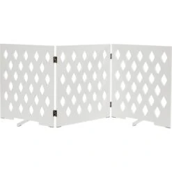 Frisco Deco Diamond Shape 3-Panel Dog Gate -Paws Joy Outlet Store 305154 PT2. AC SS1800 V1639669192