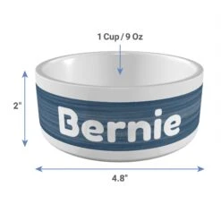 Frisco Heathered Personalized Dog & Cat Bowl -Paws Joy Outlet Store 306766 PT3. AC SS1800 V1636036573