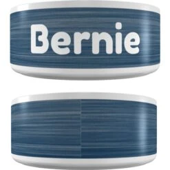 Frisco Personalized Heathered Ceramic Dog Bowl, 4.75-cup, 38oz