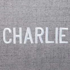 Frisco Personalized Knife Edge Bed, Dark Grey Linen, Large -Paws Joy Outlet Store 311762 PT4. AC SS1800 V1630593979